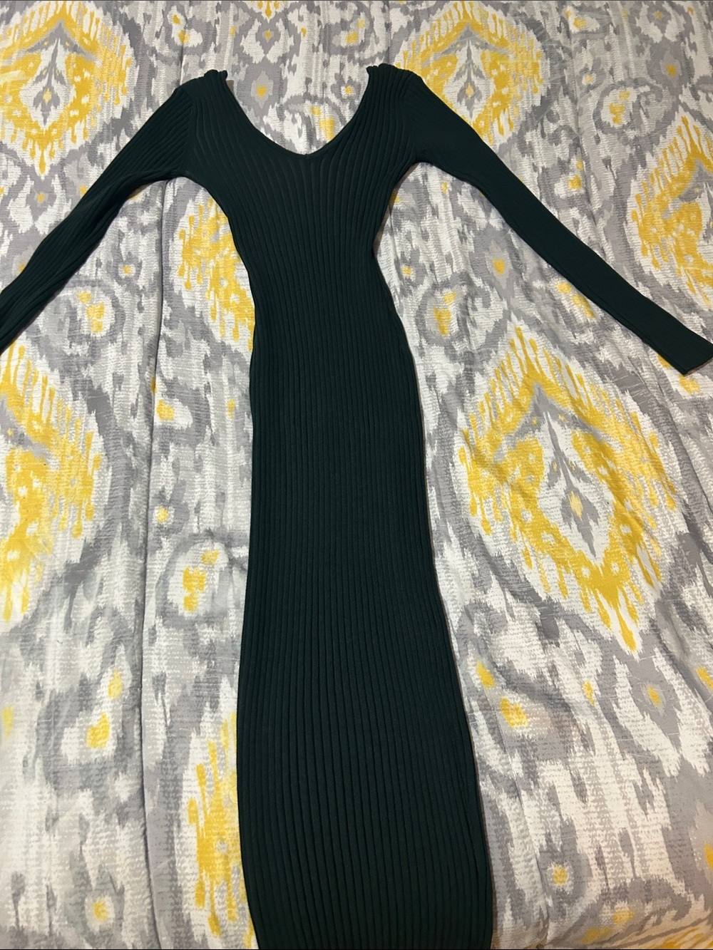 Knit Ribbed Dress - Picture 4 of 5